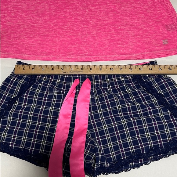 PINK Victoria's Secret Pink Tank and Plaid Shorts Set - Picture 4 of 6